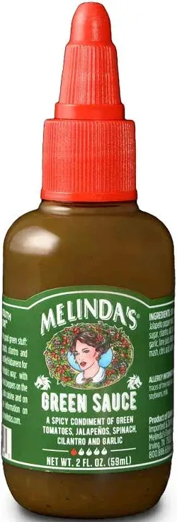 Melindas Green Hot Sauce Mini 59ml