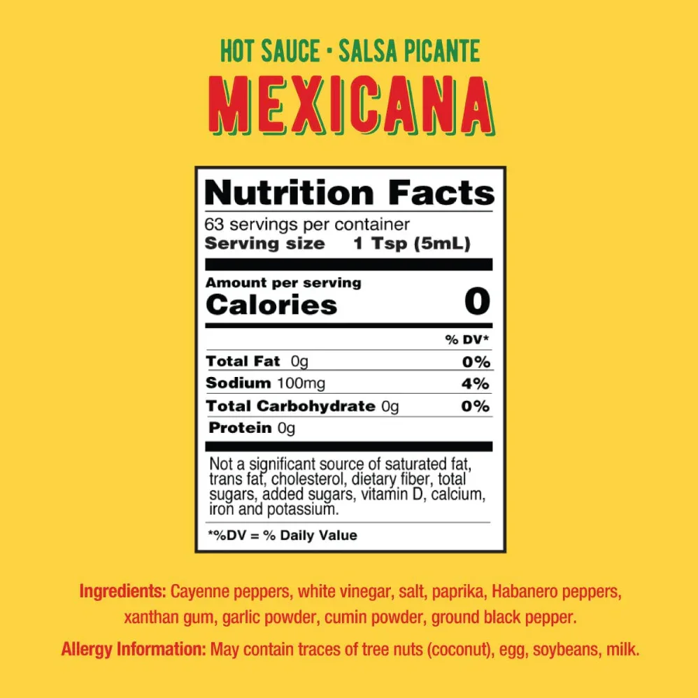 Melindas Mexicana Hot Sauce 10oz (296ml) - Image 3