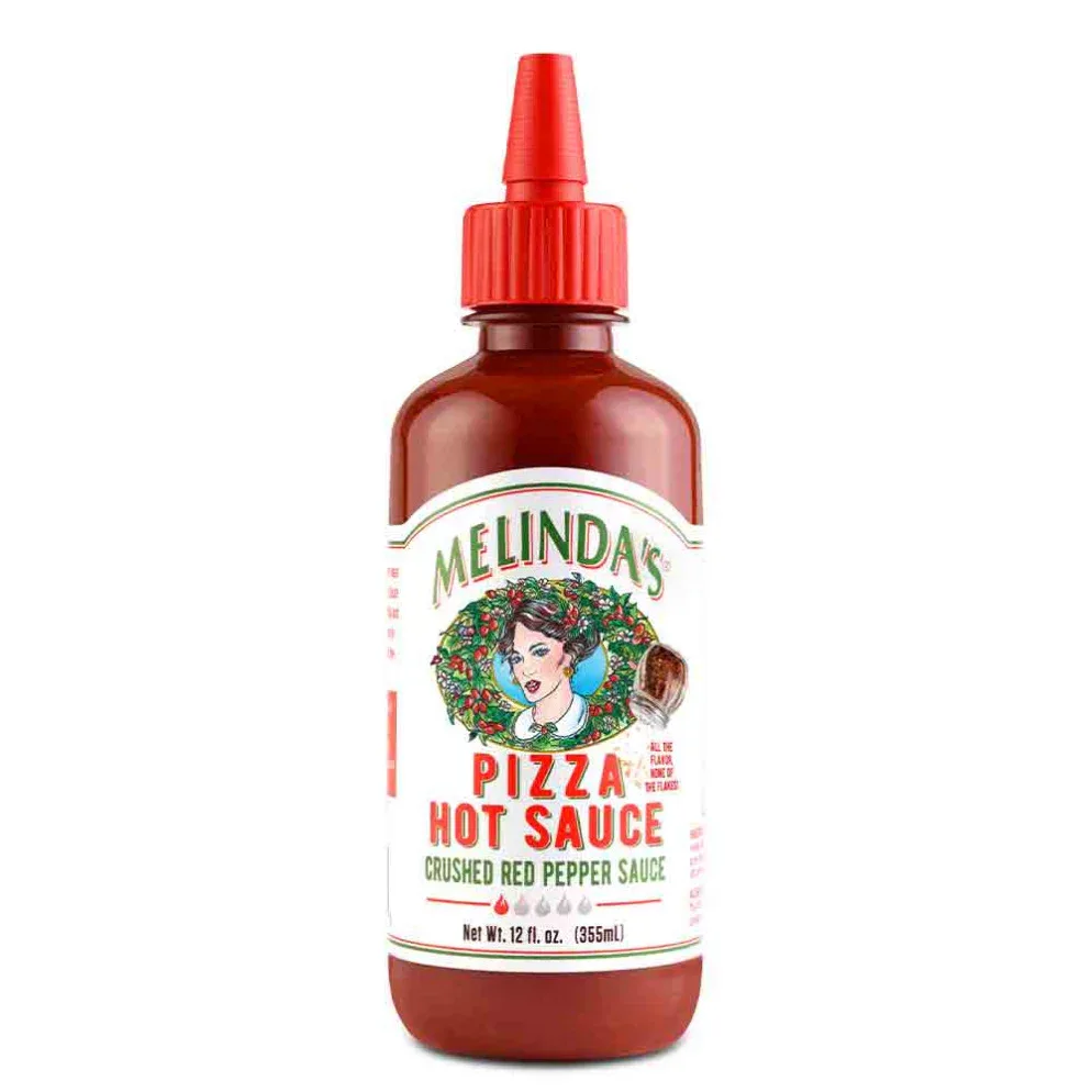 Melindas Spicy Red Pepper Pizza Condiment 355ml
