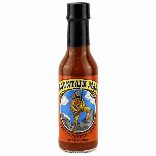 Mountain Man Garlic Hot Sauce 148ml (5oz)