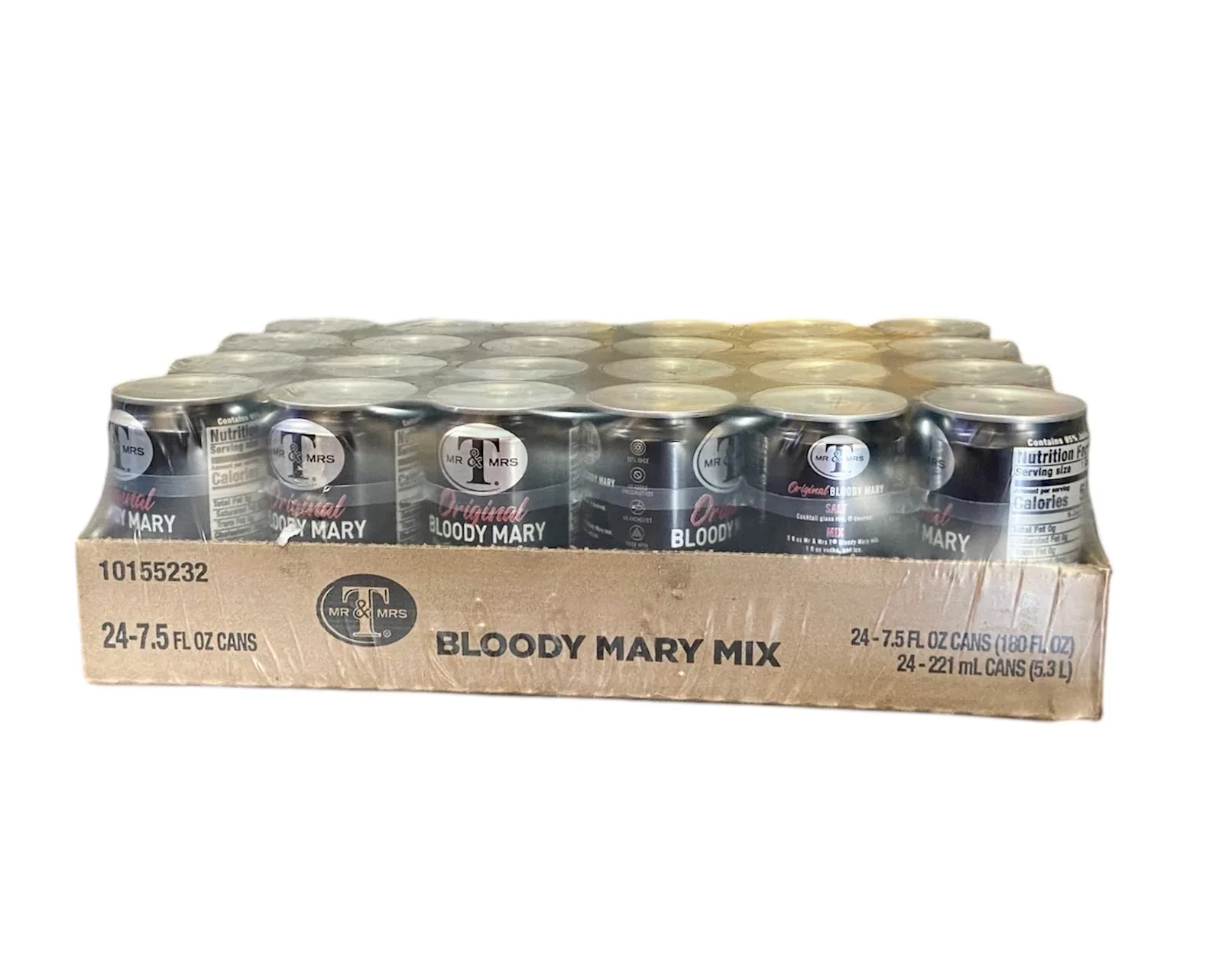 Mr and Mrs T Bloody Mary Mix - large 221ml can - Image 3