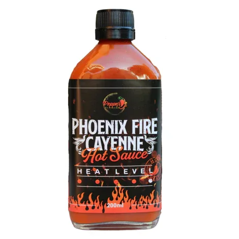 Phoenix Fire Cayenne Hot Sauce by Pinard 200ml