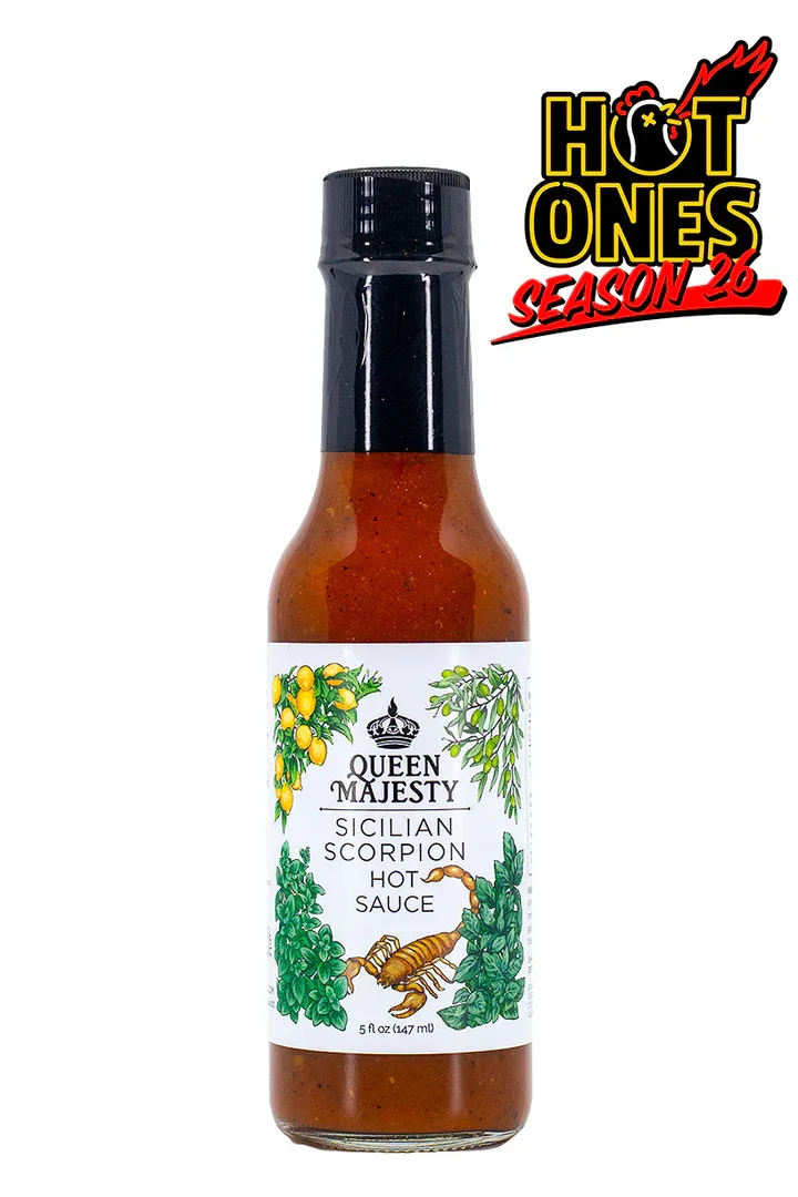 Queen Majesty Sicilian Scorpion Hot Sauce 148ml (5oz)