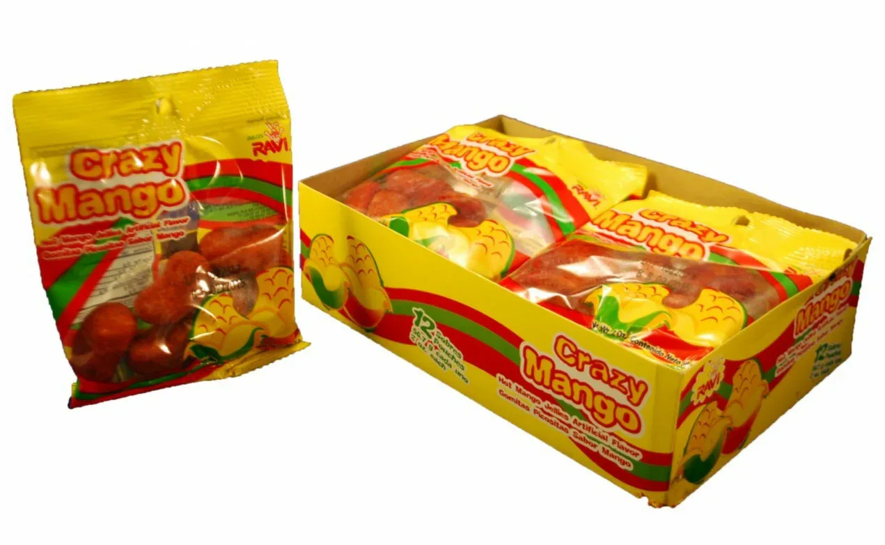 Ravi Crazy Mango Mexican Jelly Candy - Image 2