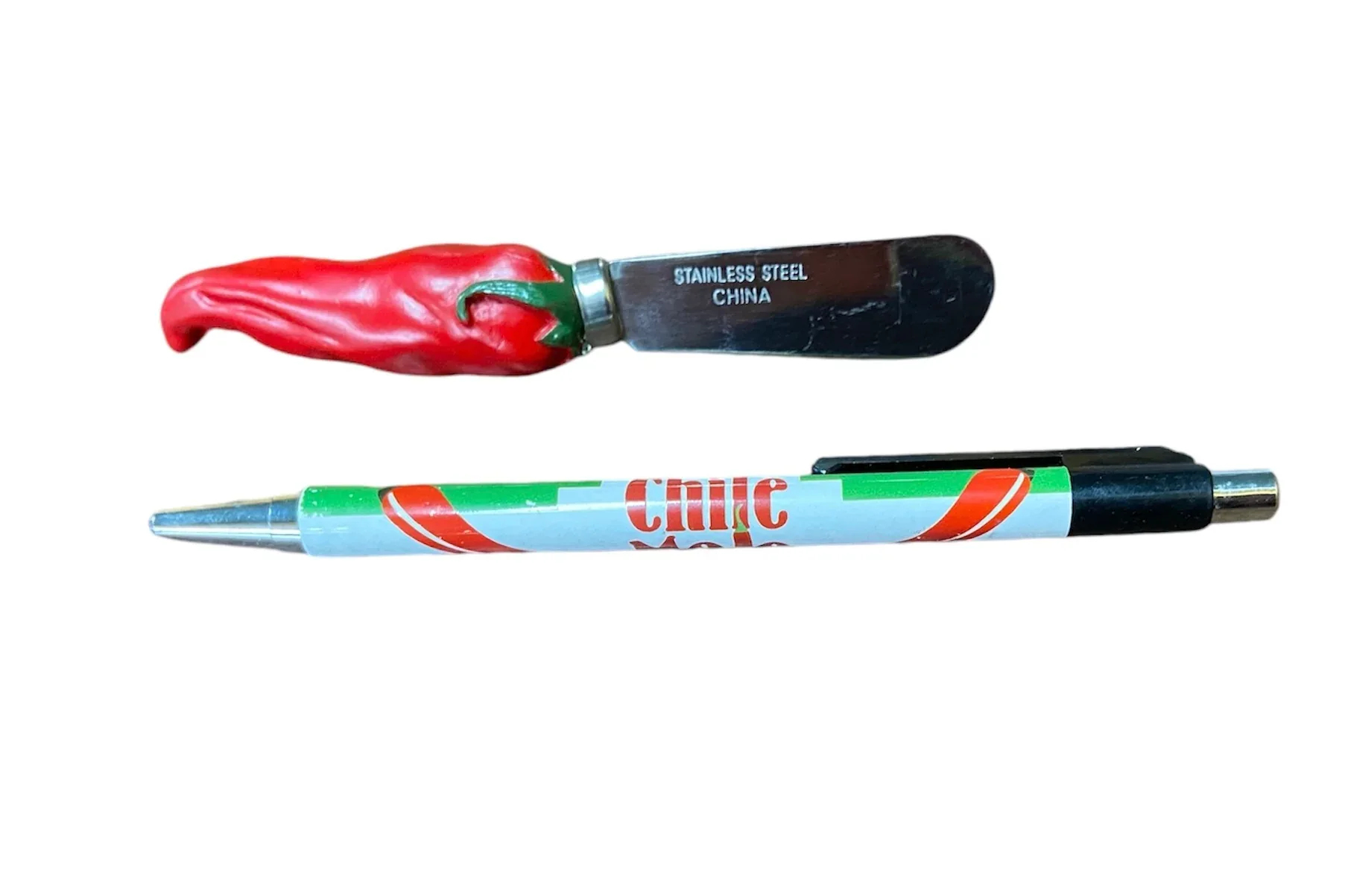 Red chile pepper pate knife - Image 2