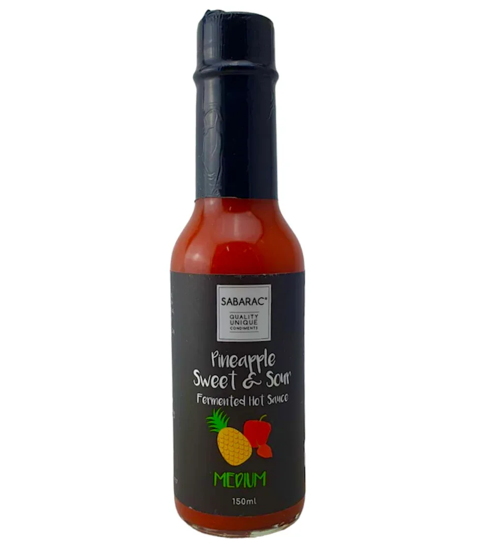 Sabarac Pineapple Sweet and Sour Fermented Hot Sauce 150ml
