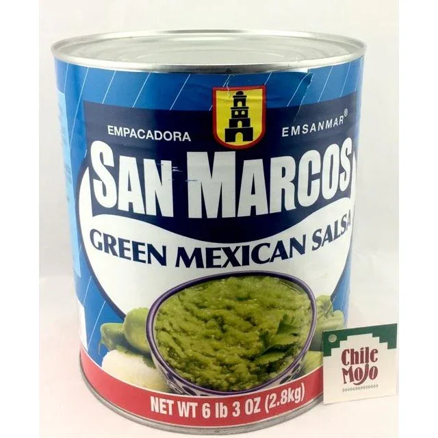 Salsa Mexicana Verde (green) San Marcos A10 (3kg) - Image 3