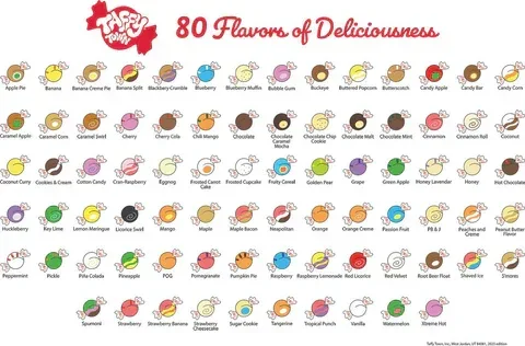 Salt Water Taffy - Assorted Flavor 750gm - Image 3