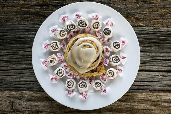 Salt Water Taffy - Cinnamon Roll 10 pieces (70gm) - Image 2
