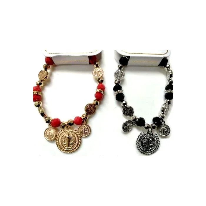 San Benito (St Benedict) charm bracelet - Image 2
