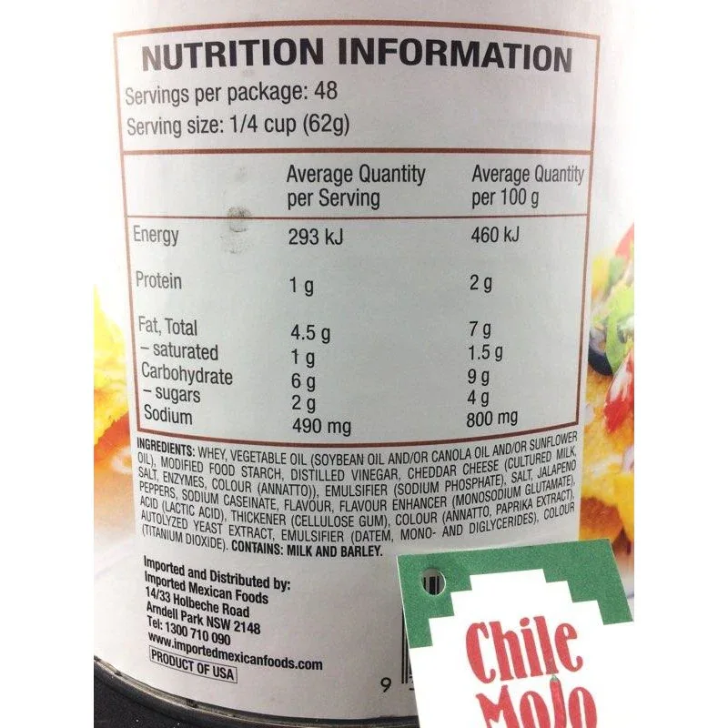 San Miguel Nacho Cheese A10 (3kg) - Image 4