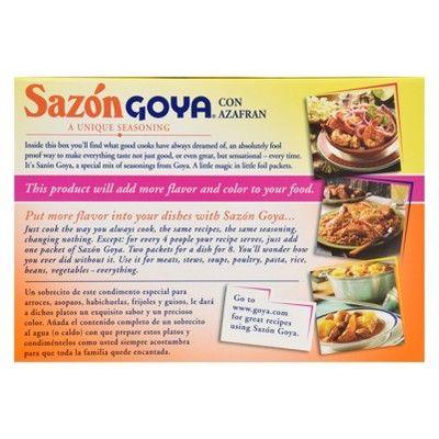 Sazon Goya Seasoning Azafran 40gm (8 sachets) - Image 3
