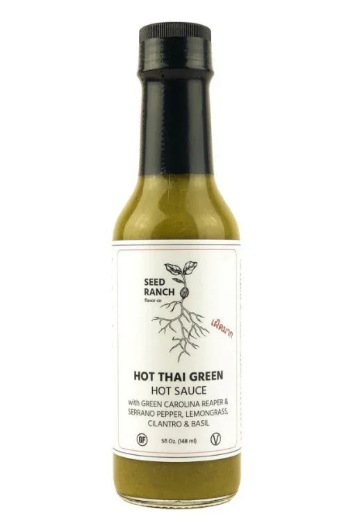 Seed Ranch Flavor Co. Hot Thai Green Sauce with Carolina Reaper 5oz (148ml)