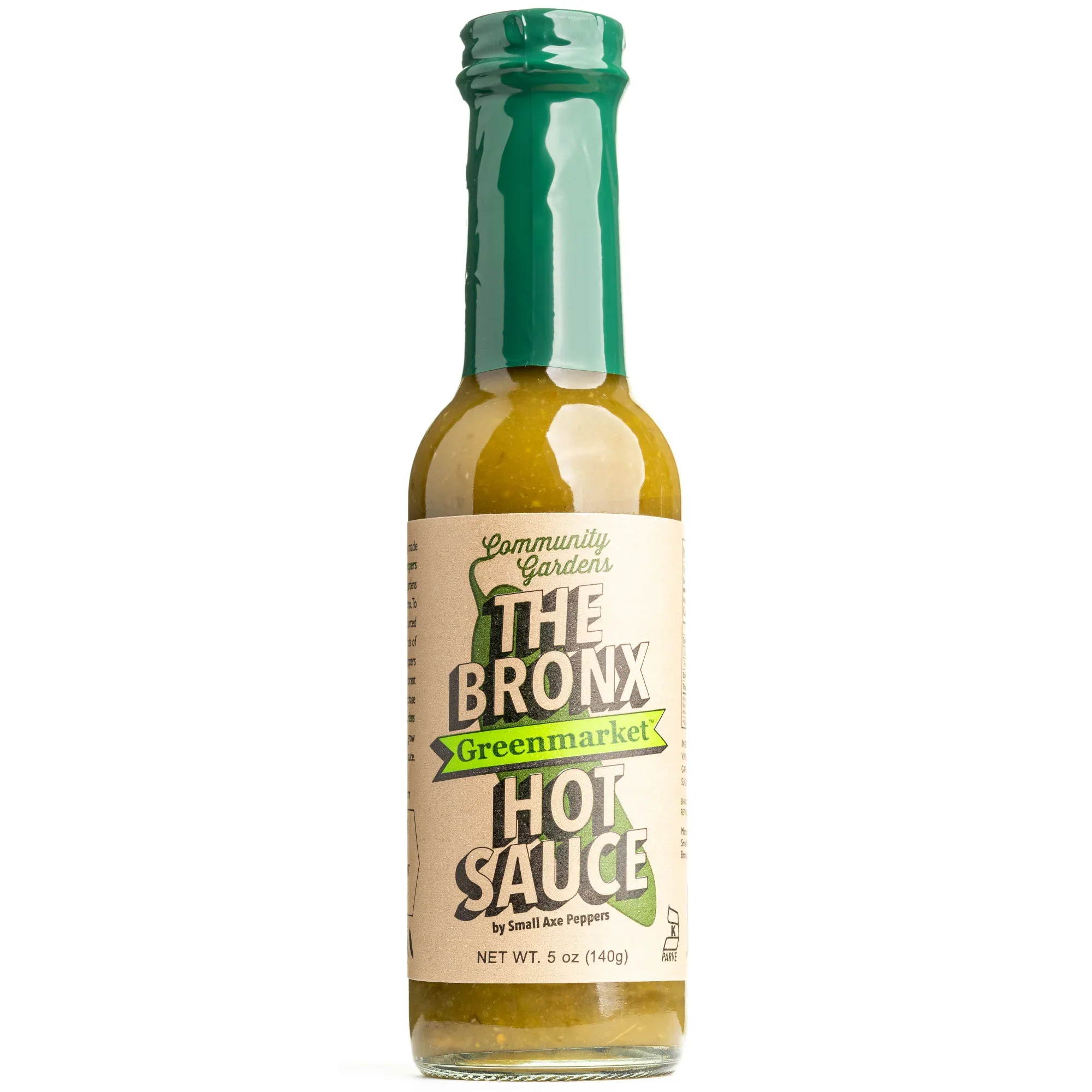 Small Axe Peppers - The Bronx Green Serrano Hot Sauce 5oz (148ml)