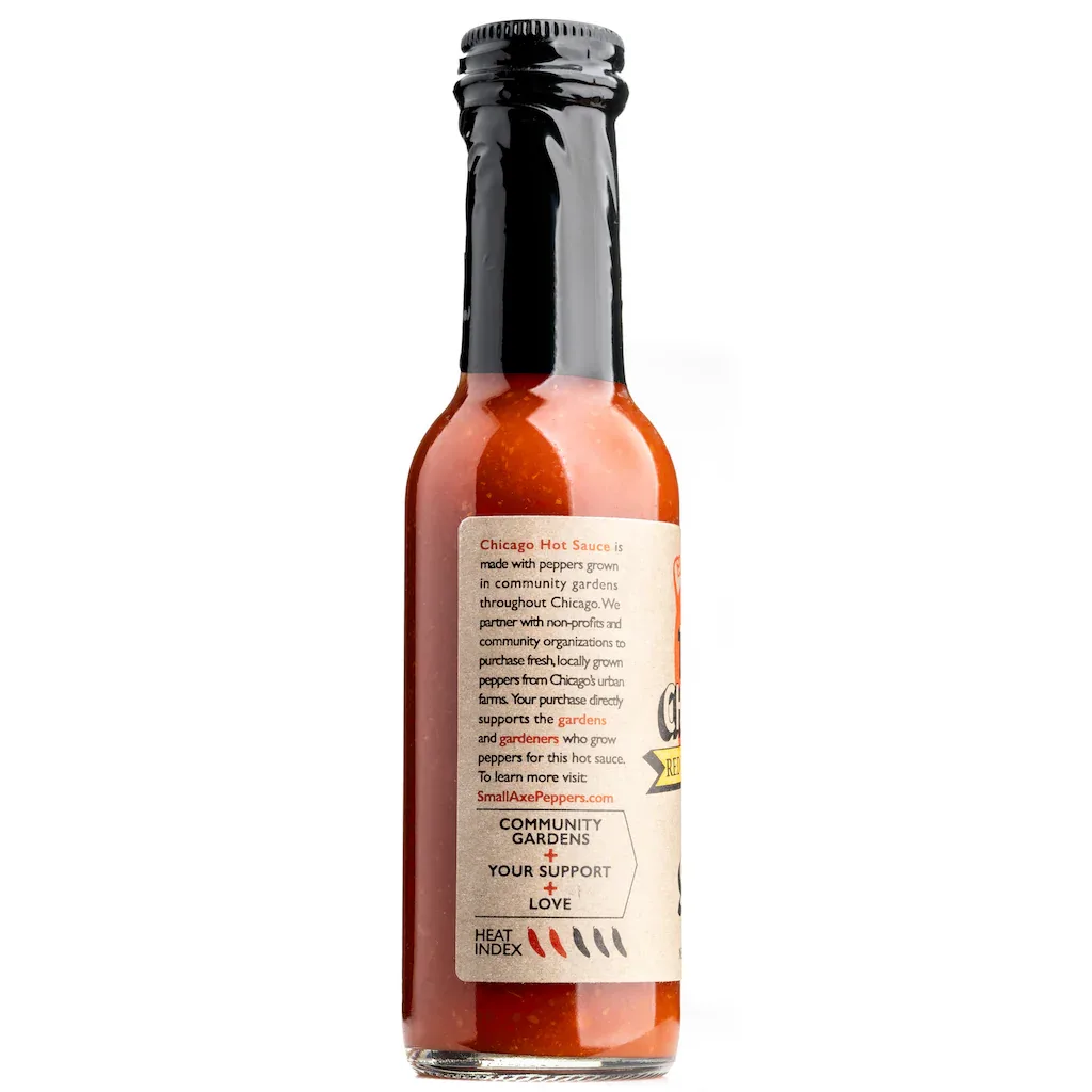 Small Axe Peppers - The Chicago Red Hot Jalapeno Sauce 5oz (148ml) - Image 2
