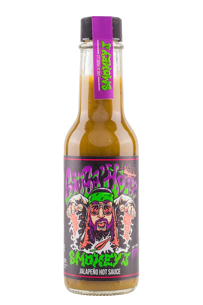 Smokey J Hot Sauce by Sam SaHouse 5oz (148ml) - Image 3