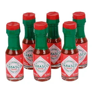 Tabasco Original Mini bottle 3.7ml - Image 4