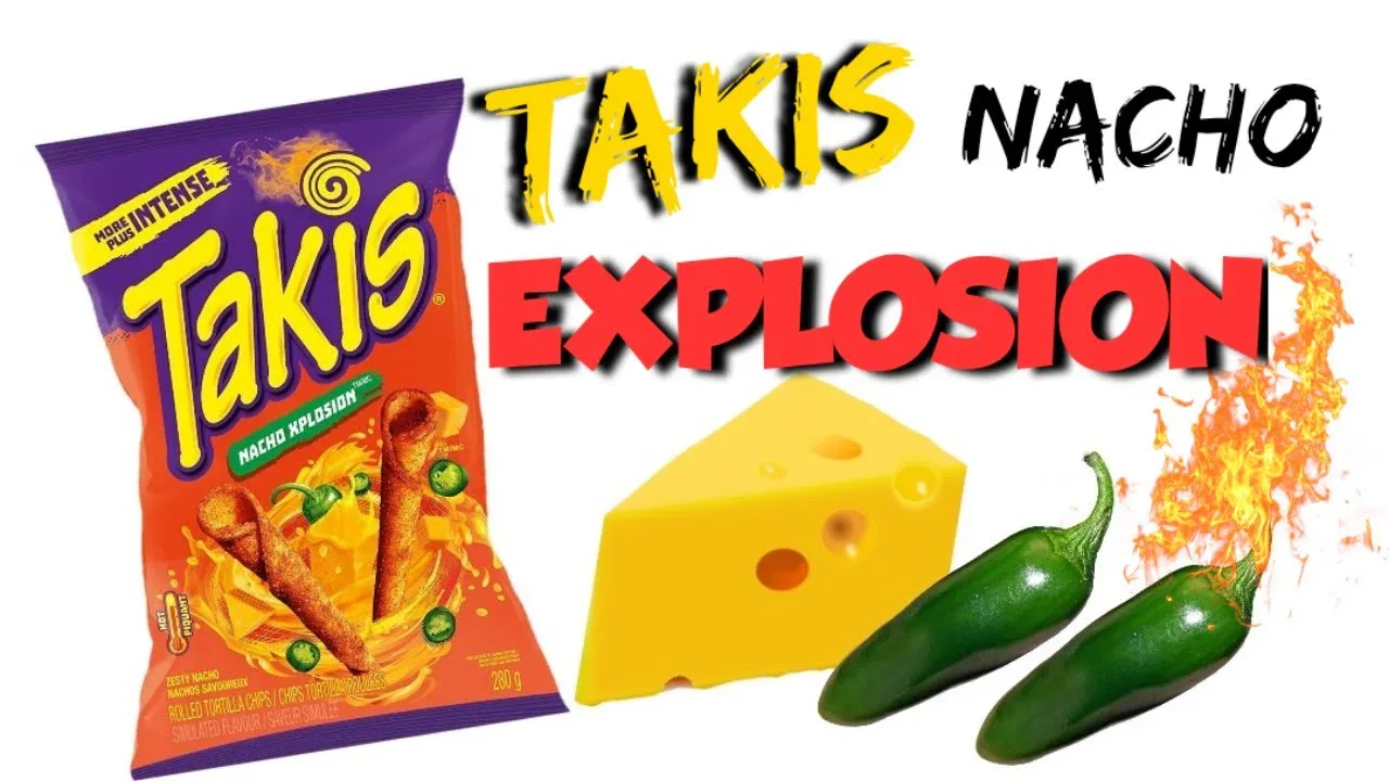Takis Nacho Xplosion Tortilla Chips 90gm - Image 2