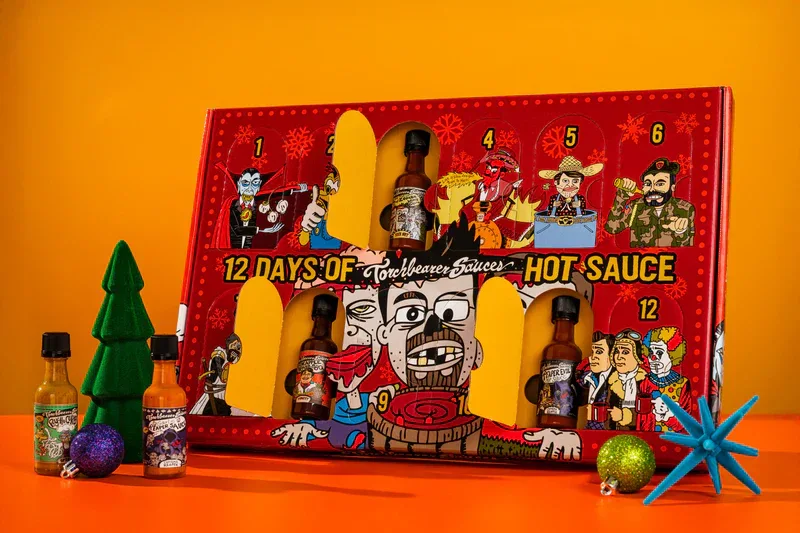 Torchbearer 12 Days of Hot Sauce Calendar 12 pack - Image 3