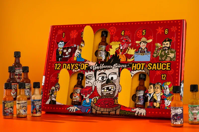 Torchbearer 12 Days of Hot Sauce Calendar 12 pack - Image 4