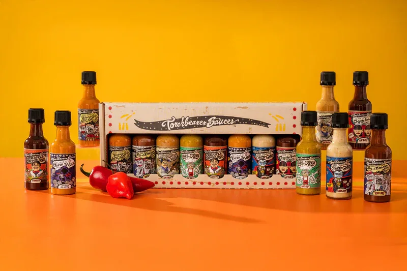 Torchbearer Best Sellers 8 Sauce Gift Pack - Image 2