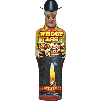 Whoop Ass Chipotle Fire Hot Sauce 165ml (5.6oz)