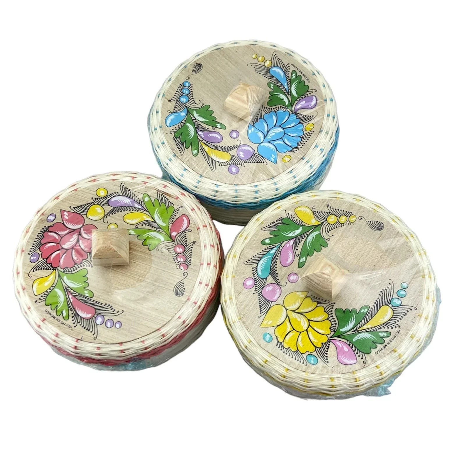 Tortillero Termico - Woven Basket Tortilla Server - Image 2