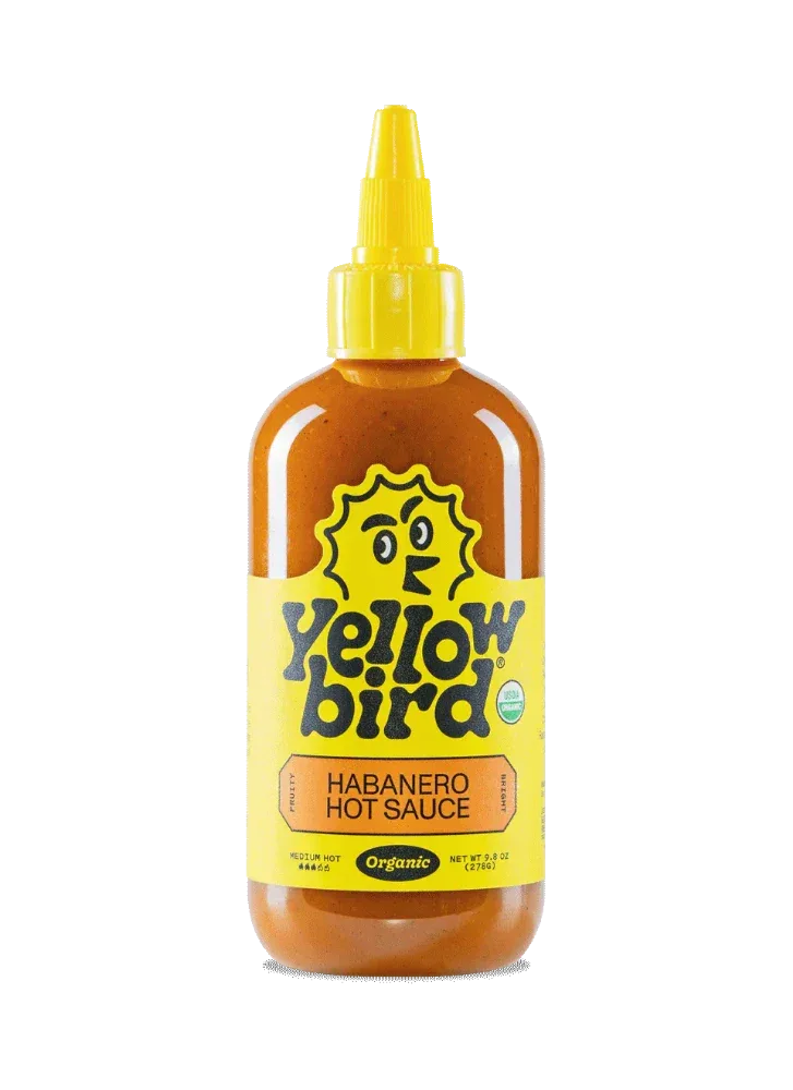 Yellowbird Sauce Habanero Condiment 9.8oz (278gm)