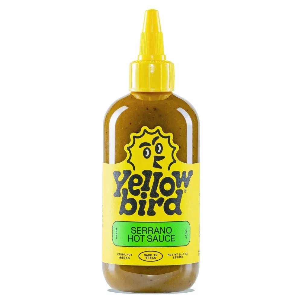Yellowbird Sauce Serrano Condiment 9.8oz (278gm)